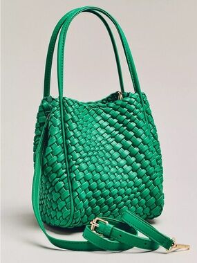 Anthropologie The Hollace Tote: Woven Mini Edition